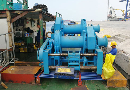 Double Drum Mooring Winch For Sale