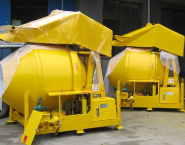 tilt drum concrete mixer