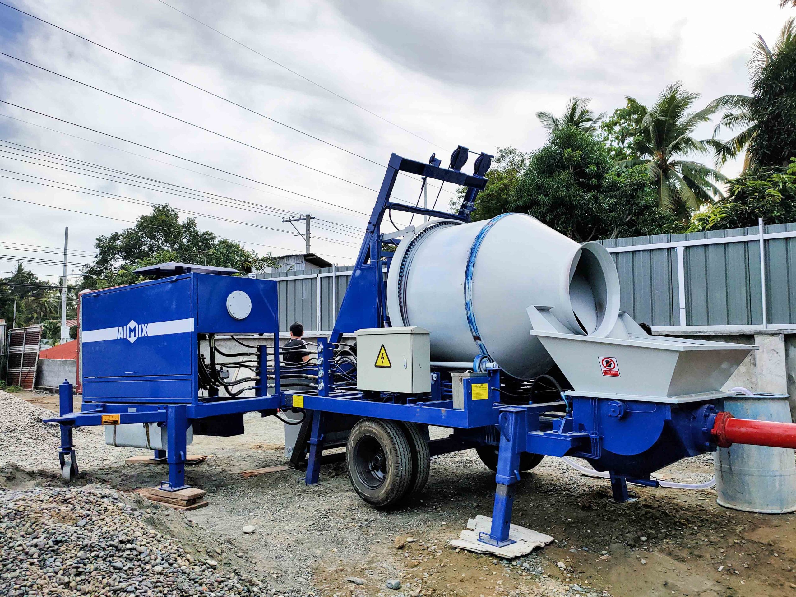 Concrete Mixer Pump