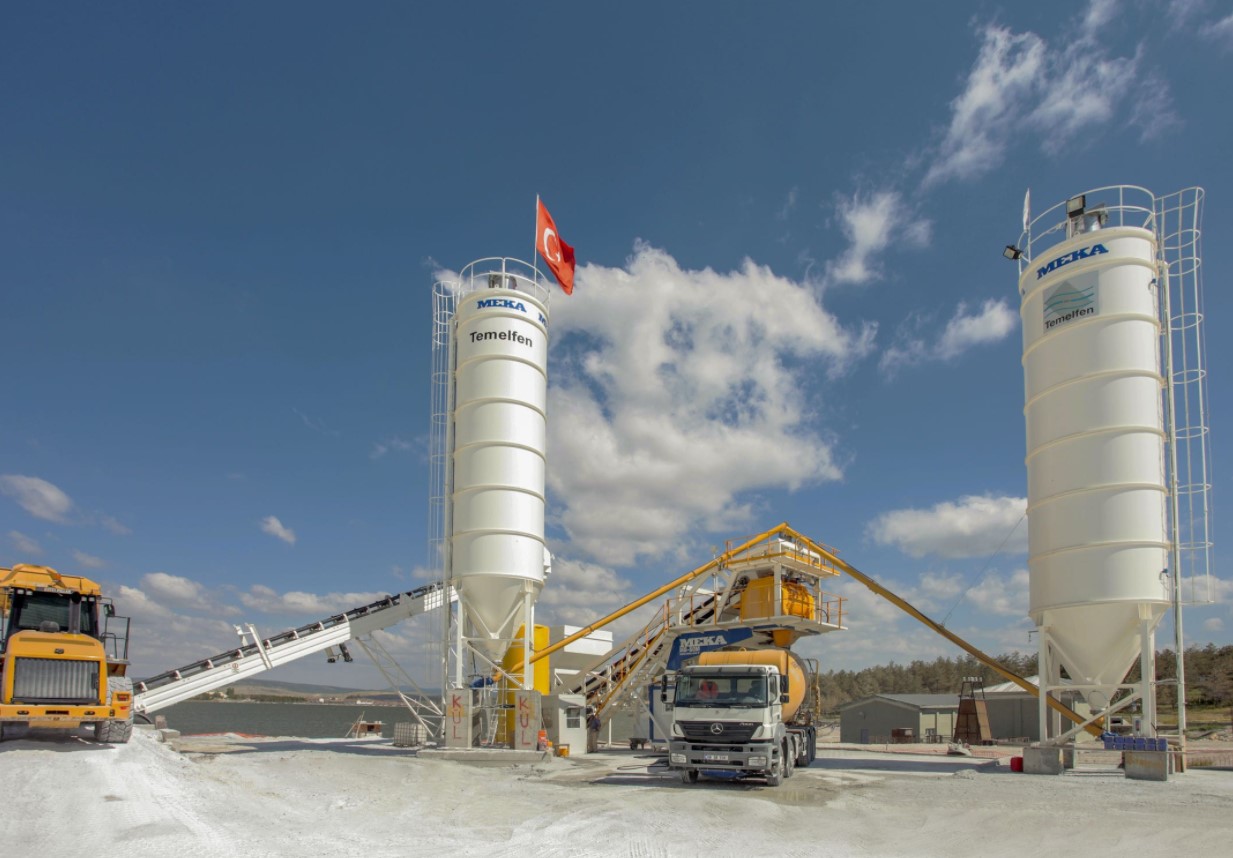 Concrete Plant With High Quality Mixer