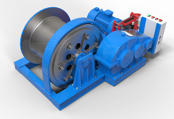 electric lifting winch