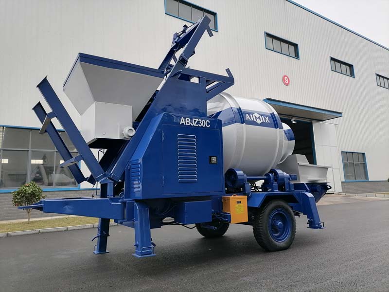 Diesel Concrete Pump and Mixer