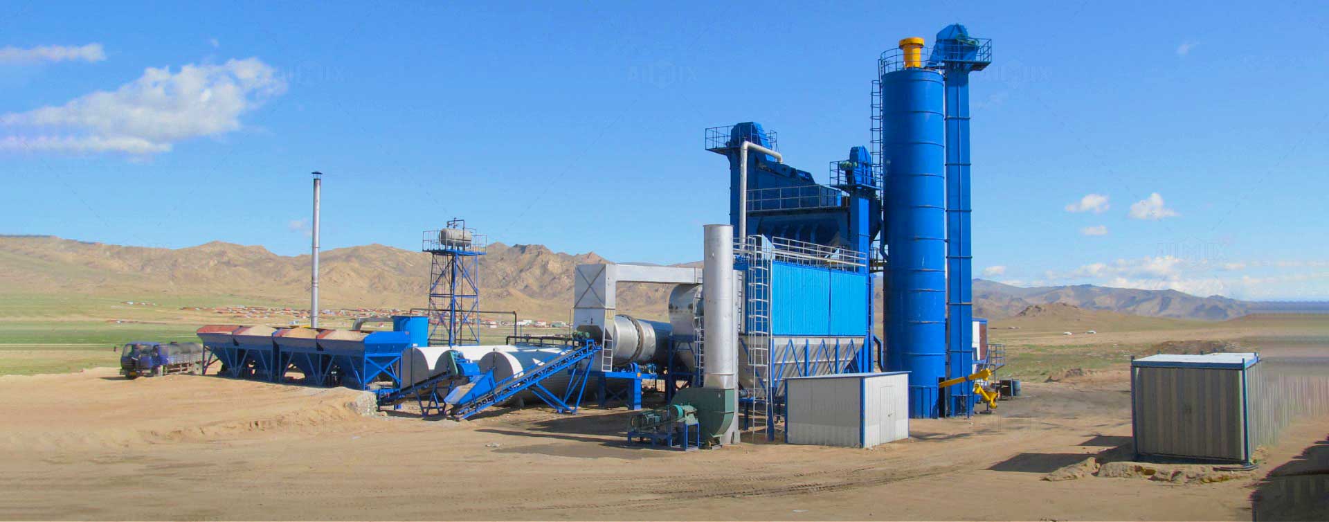 asphalt batch plants in AIMIX