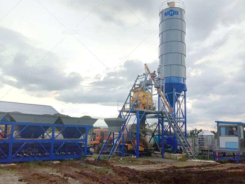 AJ-35 concrete-batching-plant-hopper-type-gamar-batching-plant