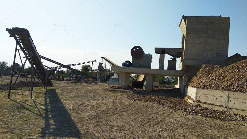 Stationary Stone Crusher Plant