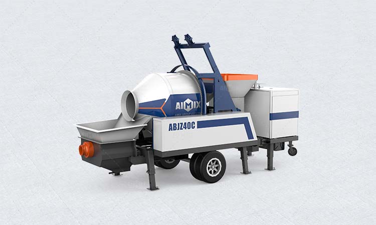 ABJZ40C Diesel Concrete Mixer Pump