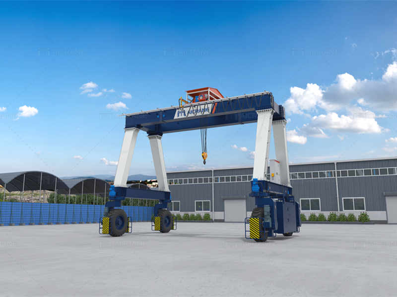 Double Girder RTG Crane with European Style Trolley
