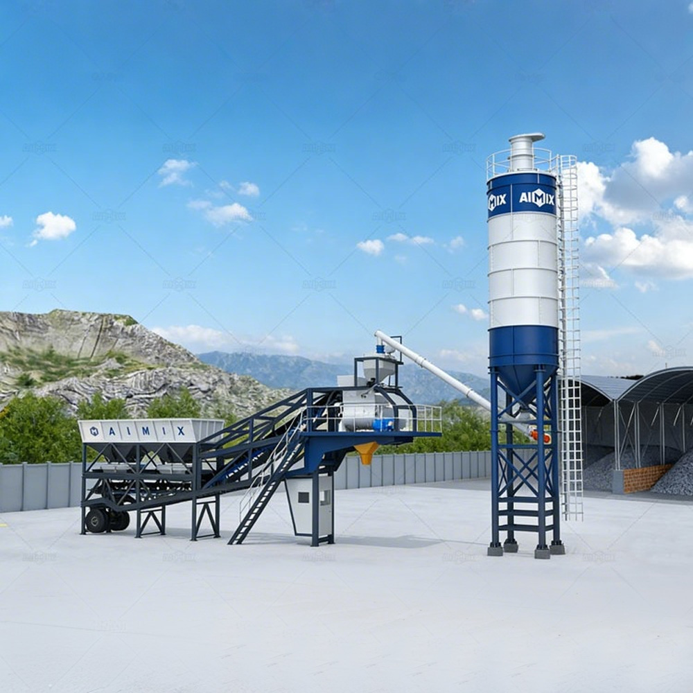 AJY series mobile batching plant