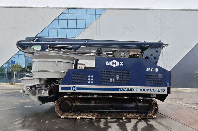 Concrete Mixer Pump Machine with Boom