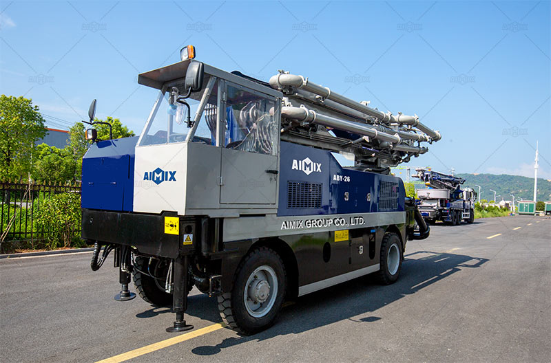 Boom Pump and Mixer